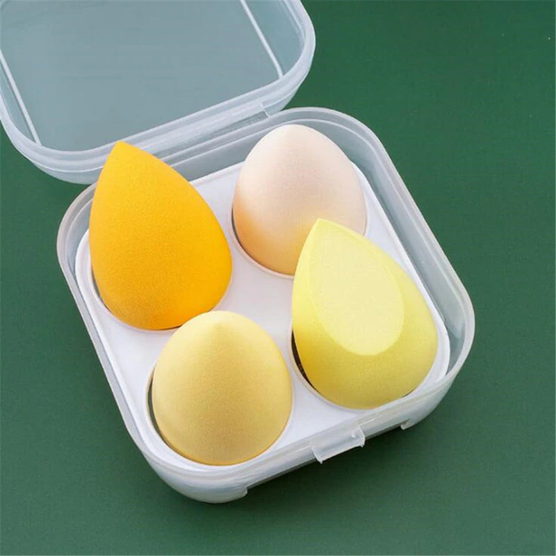 4/8Pcs Makeup Sponge Blender Beauty Egg Cosmetic Puff Soft Foundation Sponges Powder Puff Women Make up Accessories Beauty Tools