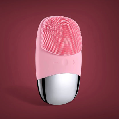 Brosse en silicone pour le nettoyage et le massage du visage