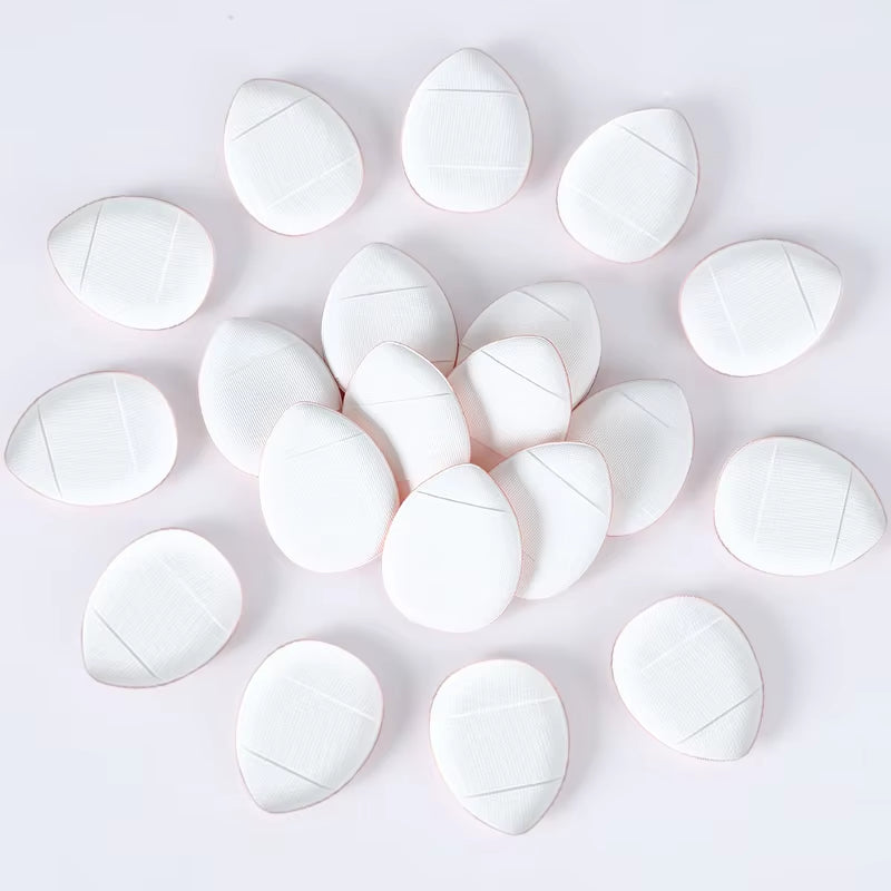 5/10/20Pcs Mini Finger Sponge Puff for Makeup Foundation Powder Detail Face Concealer Cream Blend Cosmetic Sponges Accessories