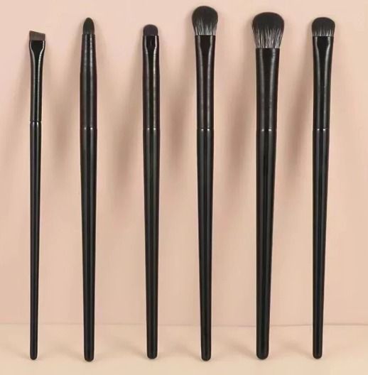 Natural Eye Makeup Brushes Set Eyeshadow Brush Eyebrow Contour Eyeliner Brush Women Eyes Cosmetic Blending Detail Make up Tools