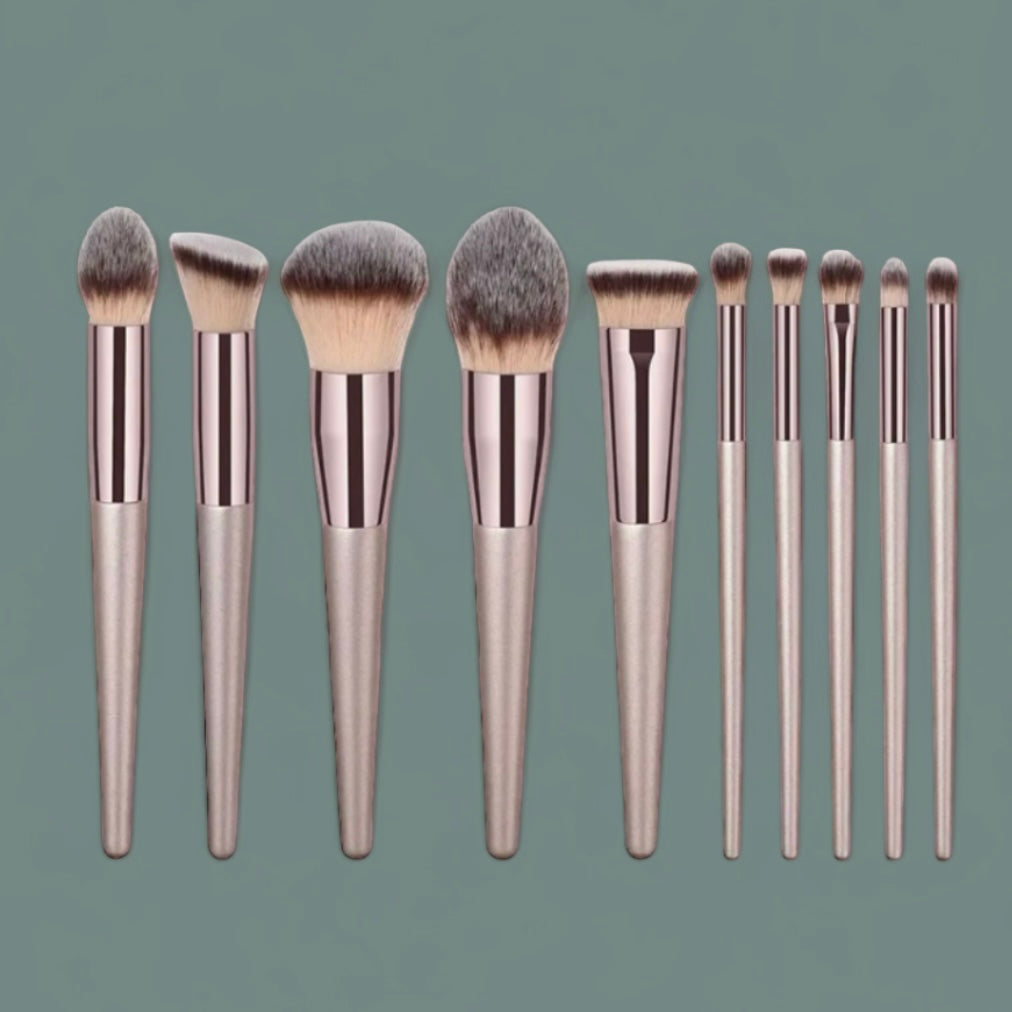 Pinceaux de maquillage (lot de 10) 