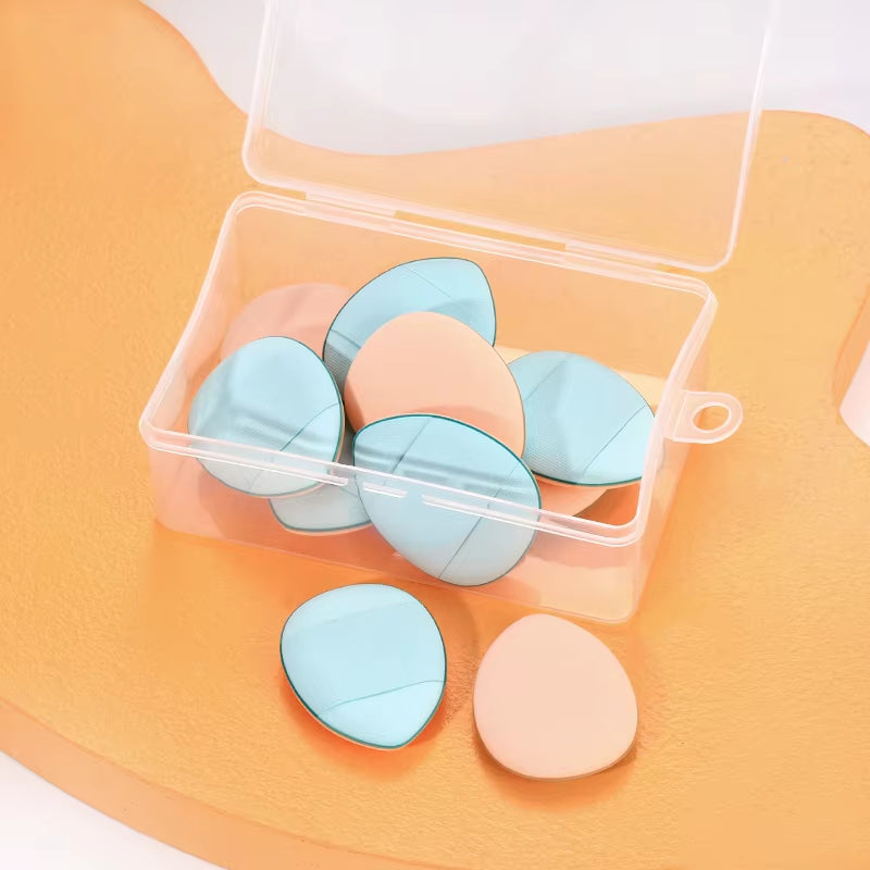 5/10/20Pcs Mini Finger Sponge Puff for Makeup Foundation Powder Detail Face Concealer Cream Blend Cosmetic Sponges Accessories